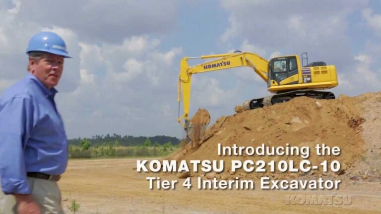 Especifica&ccedil;&otilde;es do Komatsu PC210 LC: Desempenho e Efici&ecirc;ncia