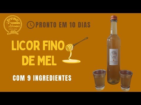 Receita Deliciosa de Aguardente com Mel
