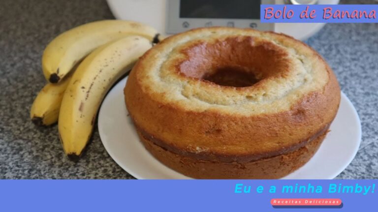 Bolo de Banana Perfeito na Bimby