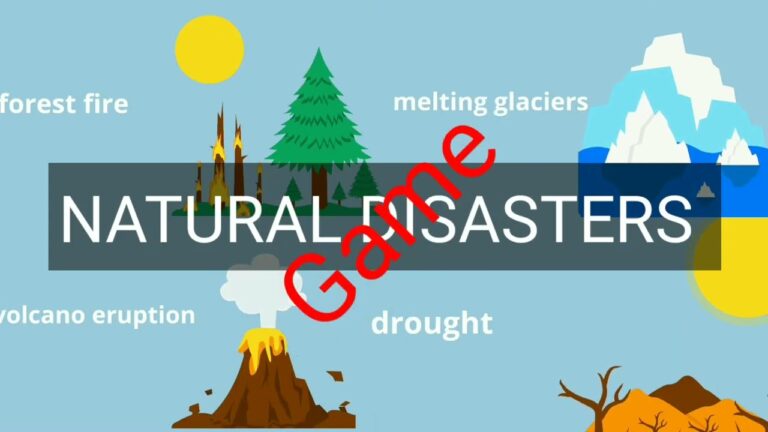 Jogos sobre Desastres Naturais para a Sala de Aula