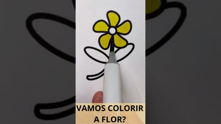 Flores para Colorir: Estímulo à Criatividade na Educação Infantil