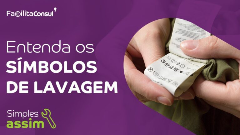 Lavagem de S&iacute;mbolos em M&aacute;quinas de Lavar Roupa