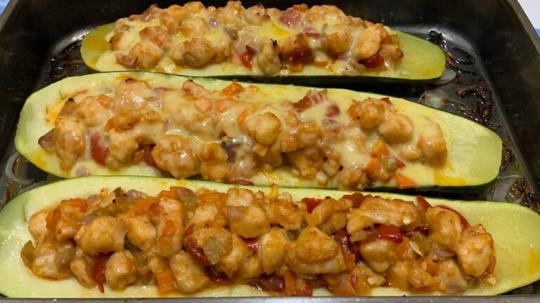Deliciosa Courgette Recheada com Frango: Uma Receita Irresistível