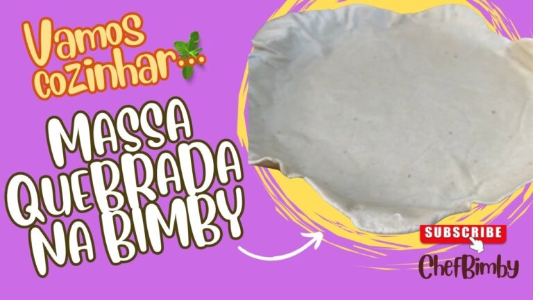 Massa Perfeita para Quiche com Bimby