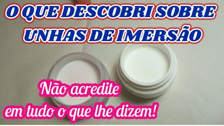 Desvantagens da Unha em Imersão em Pó