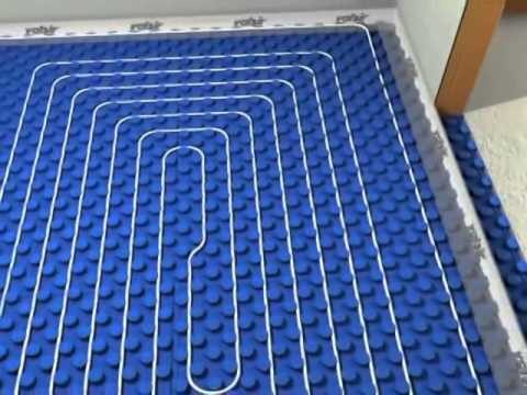 Esquema Eficiente de Piso Radiante