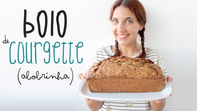 Delicioso Bolo de Courgette Vegano: Receita Saud&aacute;vel e Saborosa