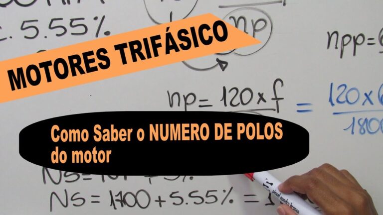 Como Calcular o Número de Pares de Polos