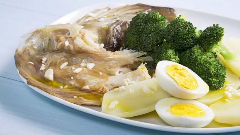 Receita Prática de Caras de Bacalhau Cozidas