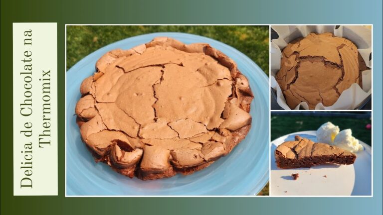 Delícia de Torta de Chocolate na Bimby