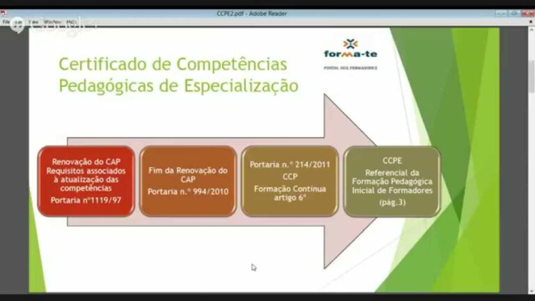 Certificado de Competências Pedagógicas de Especialização: Importância e Vantagens