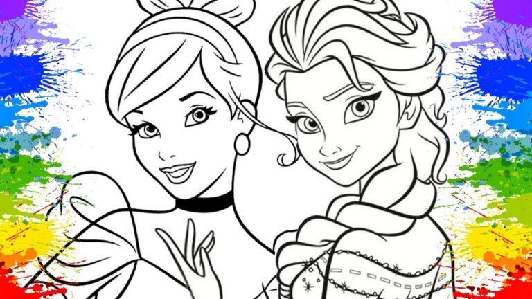 Desenhos da Disney: Diversão para Colorir