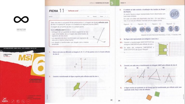 Mediatriz: Fichas de Matem&aacute;tica para o 6&ordm; Ano