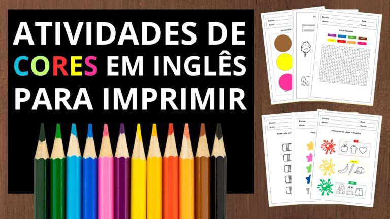 Atividades em Inglês para Imprimir: Aprendizagem Divertida e Prática