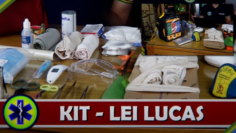 Lista Completa de Kit de Primeiros Socorros