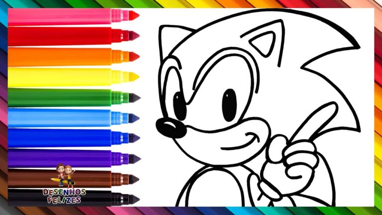 Turma do Sonic: Diversão para Colorir