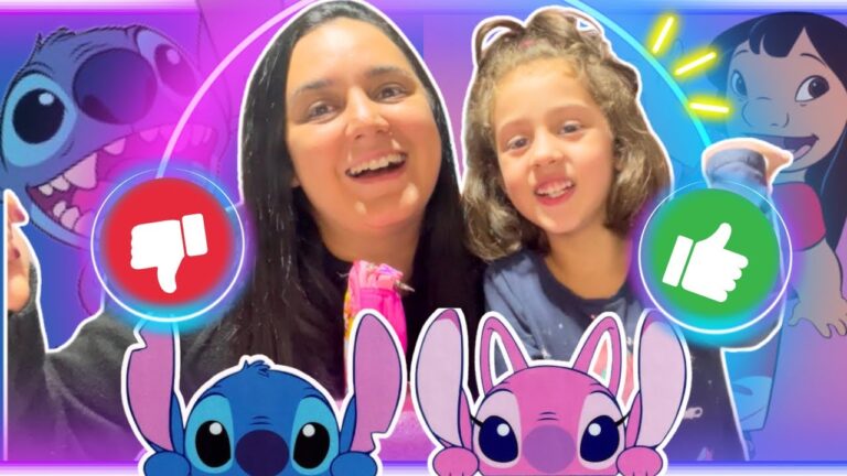 Stitch e Angel: Divers&atilde;o em P&aacute;ginas para Colorir