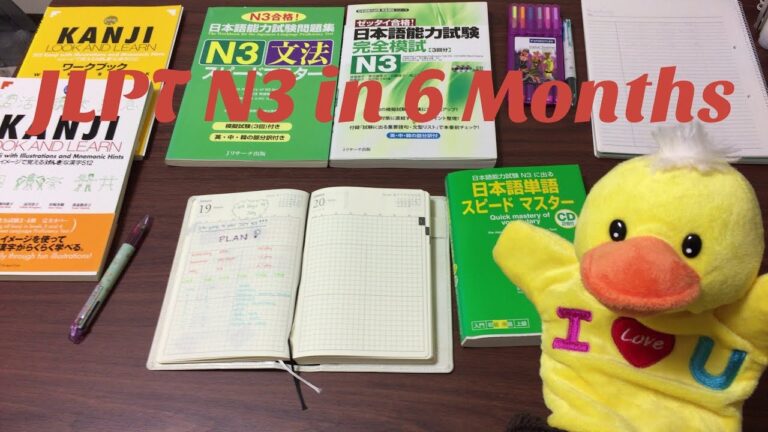 Domine o JLPT N3 em 6 Meses