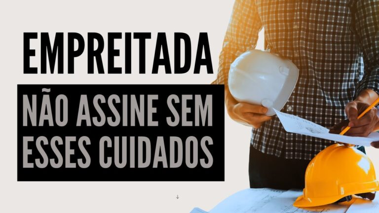 Entendendo o Contrato de Construção por Empreitada de Mão de Obra