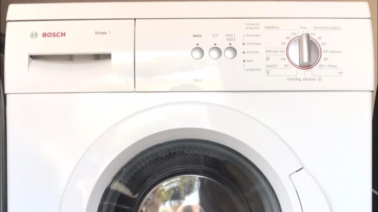 Instruções Essenciais para a Máquina de Lavar Roupa Bosch Série 6