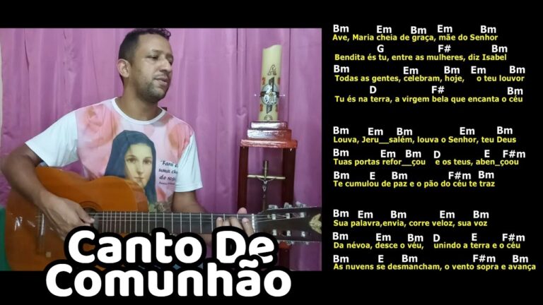 Cifras de Ave Maria Cheia de Graça para Violão