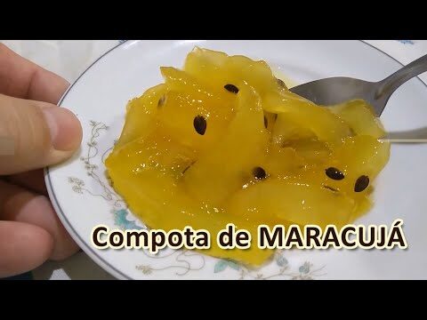 Receita R&aacute;pida de Compota de Maracuj&aacute; na Bimby