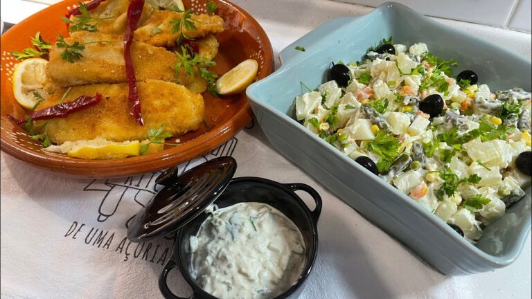 Acompanhamentos Ideais para Filetes de Pescada Panados