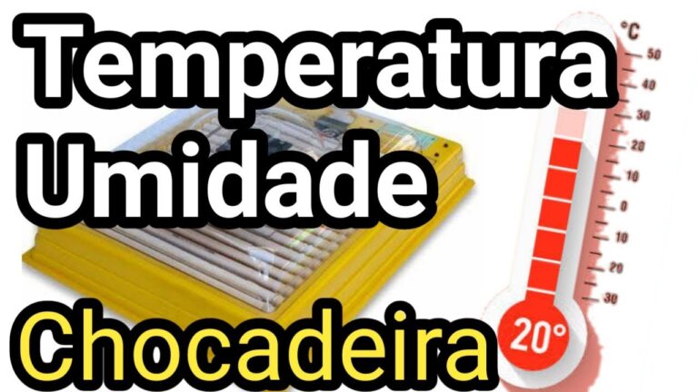 Tabela de Temperatura e Umidade Ideal para Chocadeiras